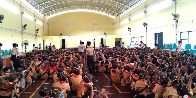 Permainan Rangking Satu Meriahkan Pesta Siaga Kwartir Ranting Purwodadi