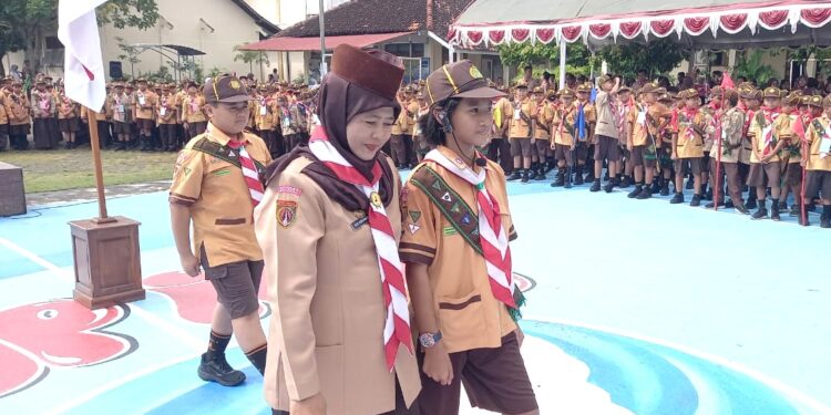 Permainan Rangking Satu Meriahkan Pesta Siaga Kwartir Ranting Purwodadi