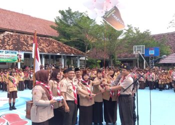 Permainan Rangking Satu Meriahkan Pesta Siaga Kwartir Ranting Purwodadi