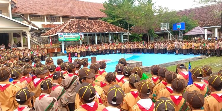 Permainan Rangking Satu Meriahkan Pesta Siaga Kwartir Ranting Purwodadi