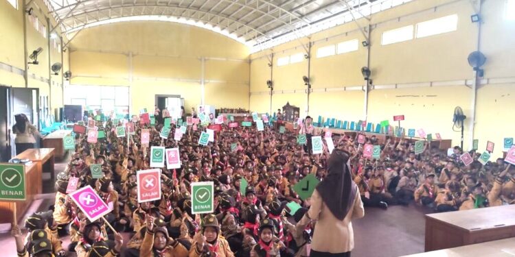 Permainan Rangking Satu Meriahkan Pesta Siaga Kwartir Ranting Purwodadi