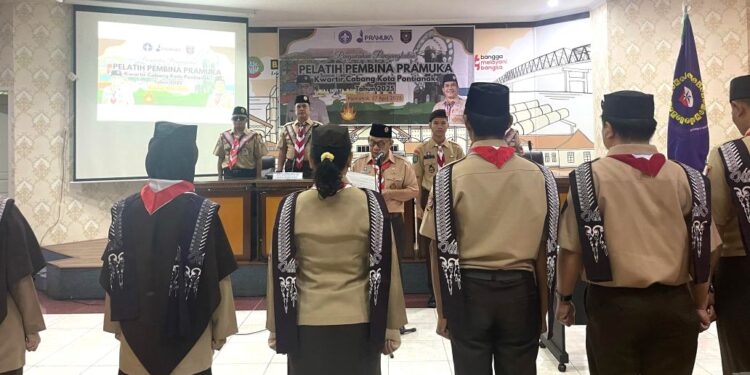 Pengukuhan Pengangkatan Pelatih Pembina Pramuka Kwarcab Kota Pontianak Tahun 2025