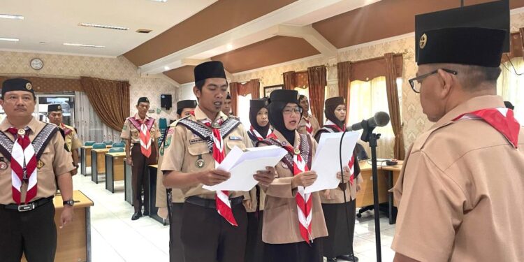 Pengukuhan Pengangkatan Pelatih Pembina Pramuka Kwarcab Kota Pontianak Tahun 2025