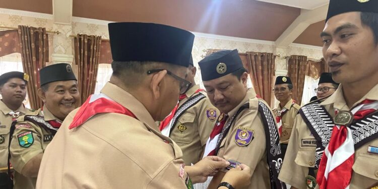 Pengukuhan Pengangkatan Pelatih Pembina Pramuka Kwarcab Kota Pontianak Tahun 2025