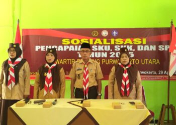Gelar Sosialisasi Pencapaian SKU dan SKK: Kwarran Purwokerto Utara Siap Mencetak Pramuka Garuda
