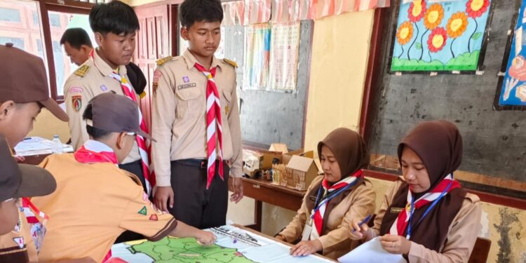 Kwartir Ranting Kedungjati Bersiap Ikuti Pesta Siaga Tingkat Cabang
