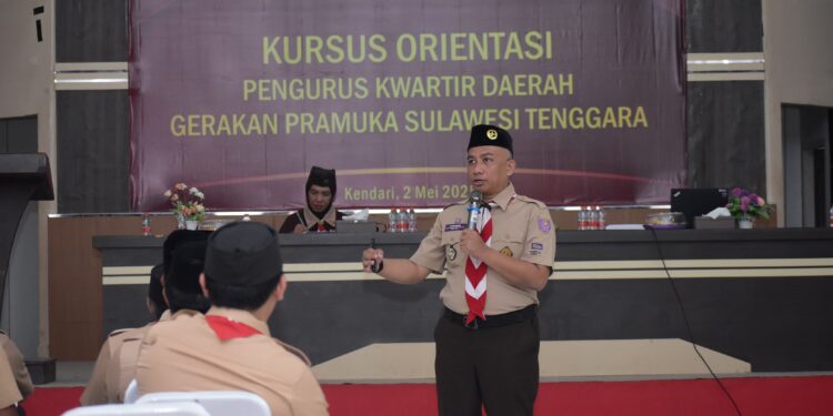 Wakapusdiklatnas Ajak Pengurus Kwarda Sultra Kolaboratif dan Inovatif dalam Menjalankan Tugas