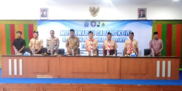 Aklamasi, Kak Hasan Basri Terpilih sebagai Ketua Kwarcab Pidie Jaya