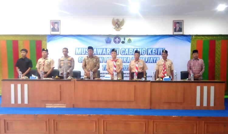 Aklamasi, Kak Hasan Basri Terpilih sebagai Ketua Kwarcab Pidie Jaya