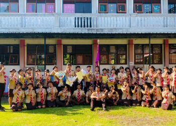 Dikukuhkan Ketua Kwarcab Gianyar, Ambalan Sahadewa – Goridewi SMAN 1 Payangan lahirkan tujuh orang Pramuka Garuda