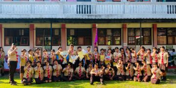 Dikukuhkan Ketua Kwarcab Gianyar, Ambalan Sahadewa – Goridewi SMAN 1 Payangan lahirkan tujuh orang Pramuka Garuda