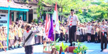 Pembukaan Pesta Siaga Kwartir Ranting Brati Dimeriahkan Atraksi Variasi Baris Berbaris