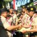 Dikukuhkan Ketua Kwarcab Gianyar, Ambalan Sahadewa – Goridewi SMAN 1 Payangan Lahirkan Tujuh Orang Pramuka Garuda