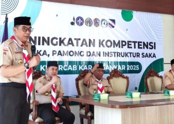 Kwarcab Karanganyar Gelar Peningkatan Kompetensi Pimpinan, Pamong dan Instruktur Saka