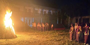 Perkemahan Pramuka MTs. Mambaul Muflihin Kradenan Tanamkan Semangat Cita-Cita dan Ibadah