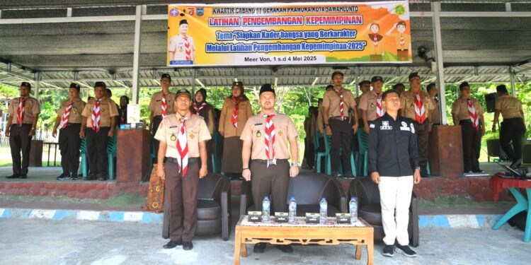Ketua Kwarcab Kak Jeffry Hibatullah Lantik DKC dan Buka LPK Pramuka Penegak Pandega Kwarcab Kota Sawahlunto