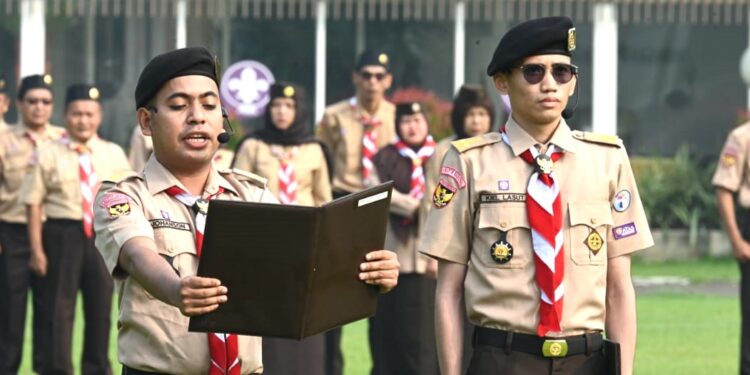 Peringati Hardiknas 2025, Kwarnas Tegaskan Komitmen Pramuka pada Pendidikan Karakter Melalui Sistem Among