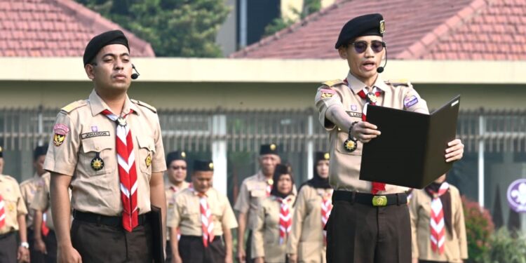 Peringati Hardiknas 2025, Kwarnas Tegaskan Komitmen Pramuka pada Pendidikan Karakter Melalui Sistem Among
