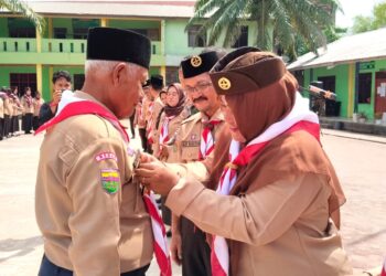 Kwarran Medan Marelan Lantik 37 Kepengurusan Gugus Depan