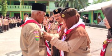 Kwarran Medan Marelan Lantik 37 Kepengurusan Gugus Depan