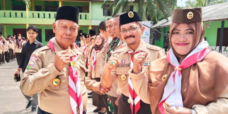 Kwarran Medan Marelan Lantik 37 Kepengurusan Gugus Depan