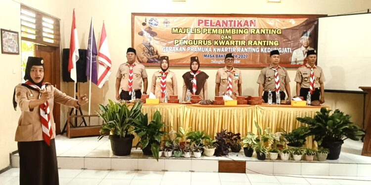 Pengurus Gerakan Pramuka Kwarran Kedungjati Dilantik