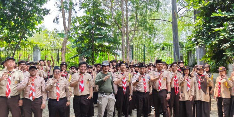 82 Peserta Ikuti Perkemahan dan Pengukuhan Saka Kalpataru Jakarta Barat