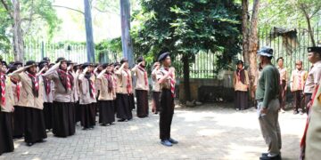 82 Peserta Ikuti Perkemahan dan Pengukuhan Saka Kalpataru Jakarta Barat