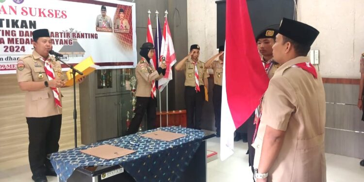 Kwarcab Kota Medan Lantik Pengurus Mabiran Medan Selayang