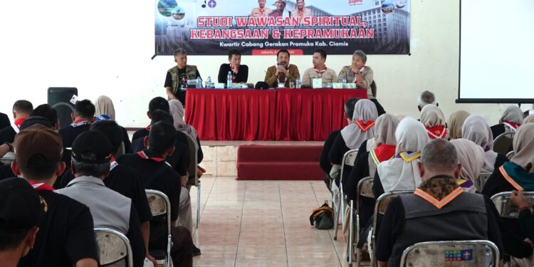 Kwarcab Ciamis Gelar Konsultasi Program Ketahanan Pangan Dengan Kwartir Nasional Di Bumi Perkemahan Cibubur