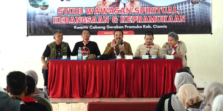 Kwarcab Ciamis Gelar Konsultasi Program Ketahanan Pangan Dengan Kwartir Nasional Di Bumi Perkemahan Cibubur