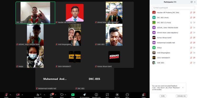 Rapat Dewan Saka Jaksel Bahas Green Scout Action dan Data Potensi Anggota