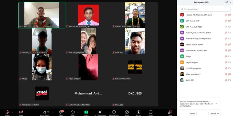 Rapat Dewan Saka Jaksel Bahas Green Scout Action dan Data Potensi Anggota