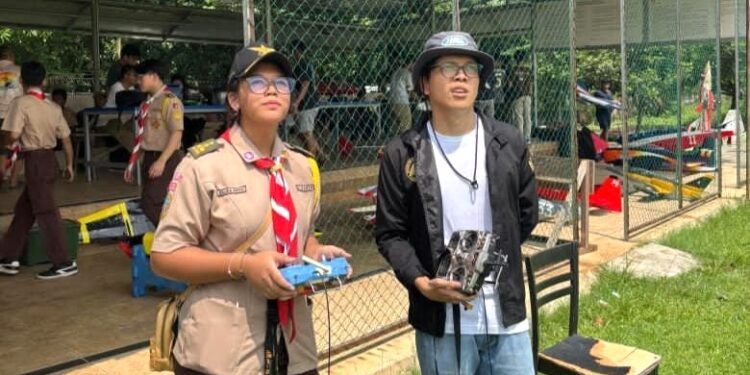 Saka Dirgantara Halim Perdanakusuma Kenalkan Aeromodelling ke Anggota Muda
