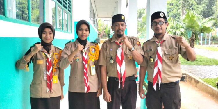 Satu Anggota Ambalan Tomau SMAN 19 Bone Ukir Prestasi, Raih Juara Lomba Video Puisi Hardiknas