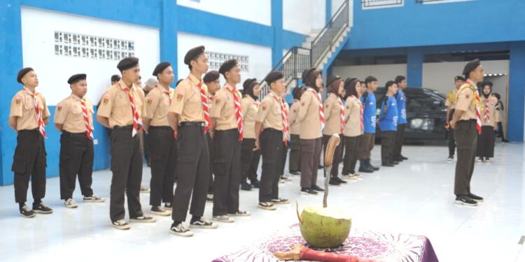 SMK YPLP Perwira 2 Purbalingga Lantik Pramuka Penegak Bantara