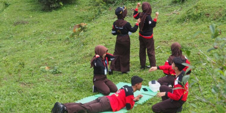 SMA Negeri 1 Karangreja Jalin Kerjasama Dengan SMA Negeri 1 Belik Gelar Latihan Gabungan