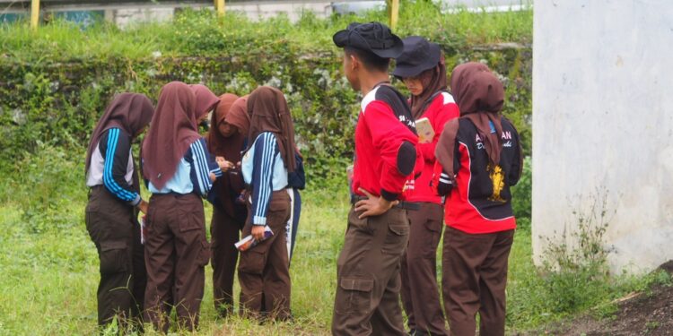 SMA Negeri 1 Karangreja Jalin Kerjasama Dengan SMA Negeri 1 Belik Gelar Latihan Gabungan