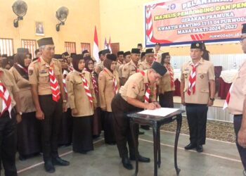 Semangat Baru, Pengurus Kwartir Ranting Purwodadi Siap Melaksanakan Program Kerja