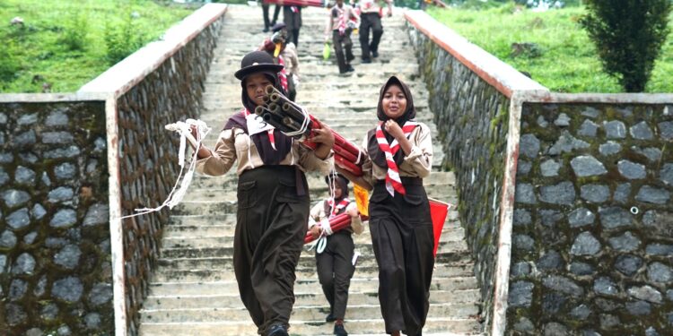 Wujudkan Pramuka Berkualitas Melalui Kegiatan LT 1 SMP Negeri 1 Kalimanah