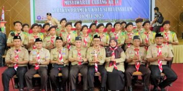 Kak Yarnida Zai, Terpilih Jadi Ketua Kwarcab Pramuka Subulussalam 2025-2030
