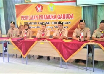 47 Pramuka Penggalang Di Grobogan Dikukuhkan Pramuka Garuda