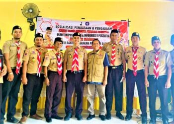 Kwarran Barebbo Gelar Sosialisasi Pendataan dan Pengadaan Kartu Tanda Anggota Pramuka Nasional