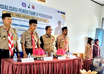 Pramuka Patimpeng Bertransformasi: Pendataan Potensi dan Pengadaan KTA untuk Peningkatan Kualitas