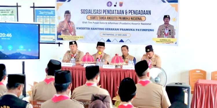 Pramuka Patimpeng Bertransformasi: Pendataan Potensi dan Pengadaan KTA untuk Peningkatan Kualitas