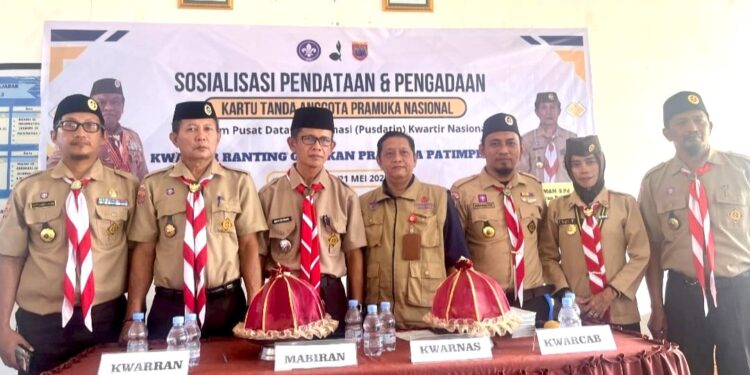 Pramuka Patimpeng Bertransformasi: Pendataan Potensi dan Pengadaan KTA untuk Peningkatan Kualitas