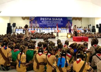 Kontingen Pesta Siaga Kwarcab Grobogan Berlaga Ditingkat Jawa Tengah