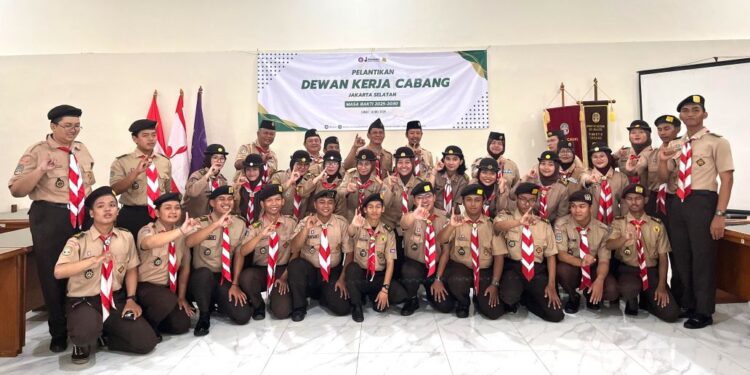 DKC Jaksel Resmi Dilantik, Siap Bawa Semangat Baru untuk Pramuka Penegak dan Pandega