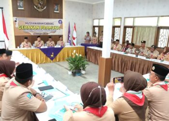 Musyawarah Cabang Gerakan Pramuka Banyuwangi 2025 Tetapkan Wakil Bupati Mujiono sebagai Ketua Baru