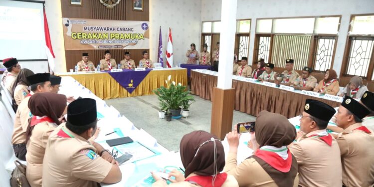 Musyawarah Cabang Gerakan Pramuka Banyuwangi 2025 Tetapkan Wakil Bupati Mujiono sebagai Ketua Baru